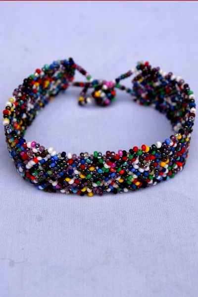 Glass Bead Bracelet-9393