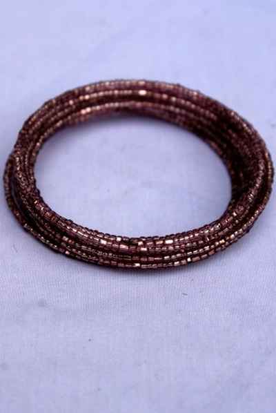 Glass Bead Bangle-9425