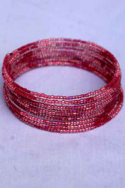 Glass Bead Bangle-9428