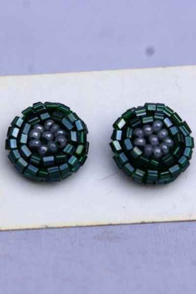 Glass Bead Earring-9459