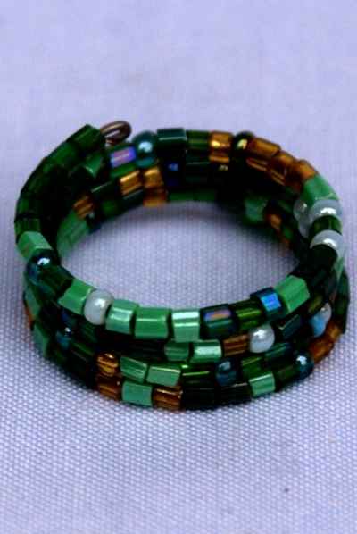 Glass Bead Ring-9469