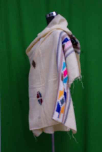 Yak Wool Shawl, Nepali Acrylic Hand Loom Shawl, Dhaka Design